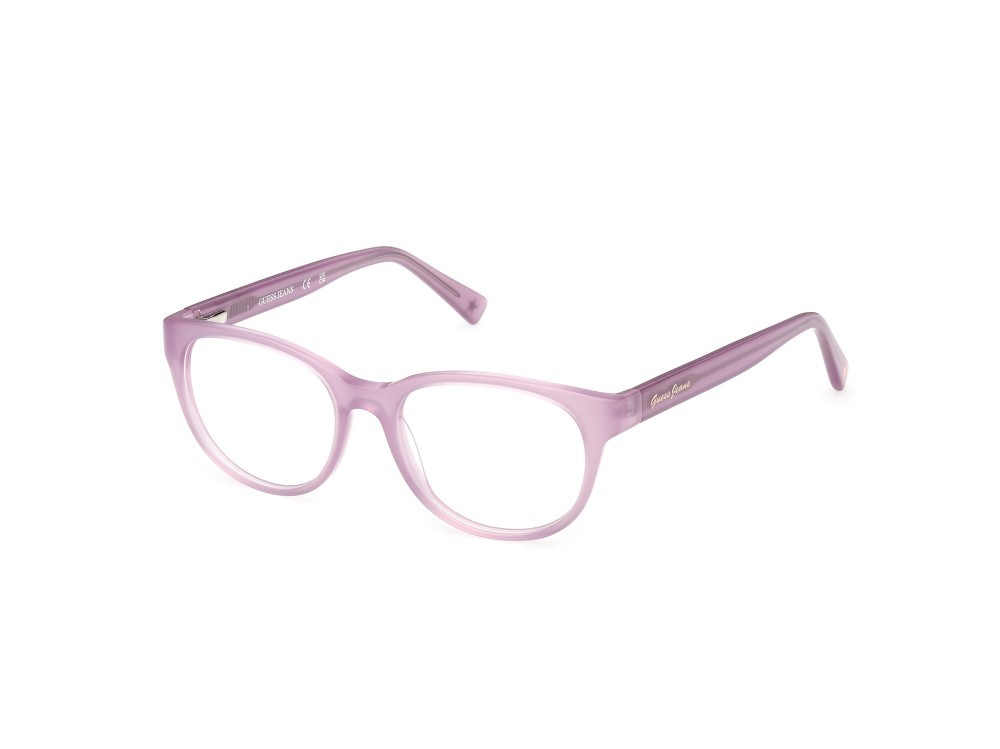 Eyeglasses Guess Jeans GJ50003 (078) color lilla lucido shape round 