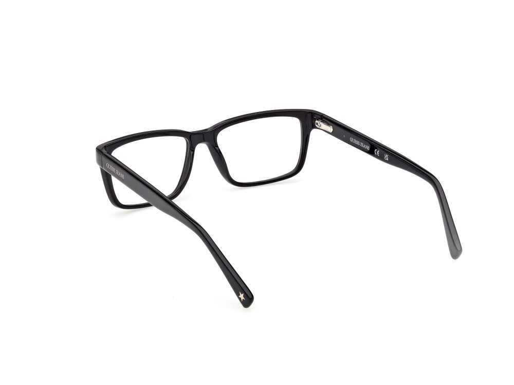 Eyeglasses Guess Jeans GJ50004 (001) color nero lucido  shape square 