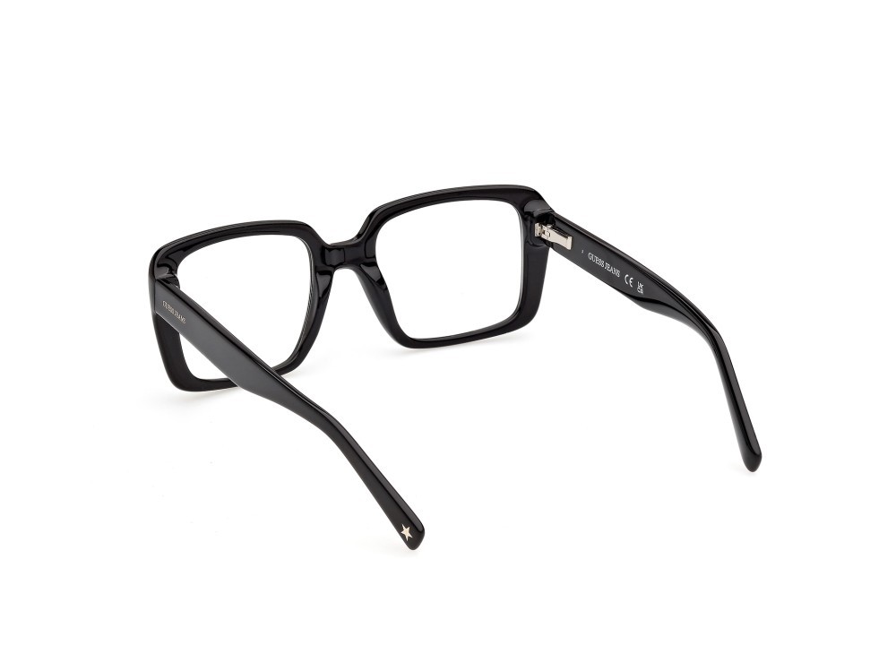 Eyeglasses Guess Jeans GJ50005 (001) color nero lucido shape square 