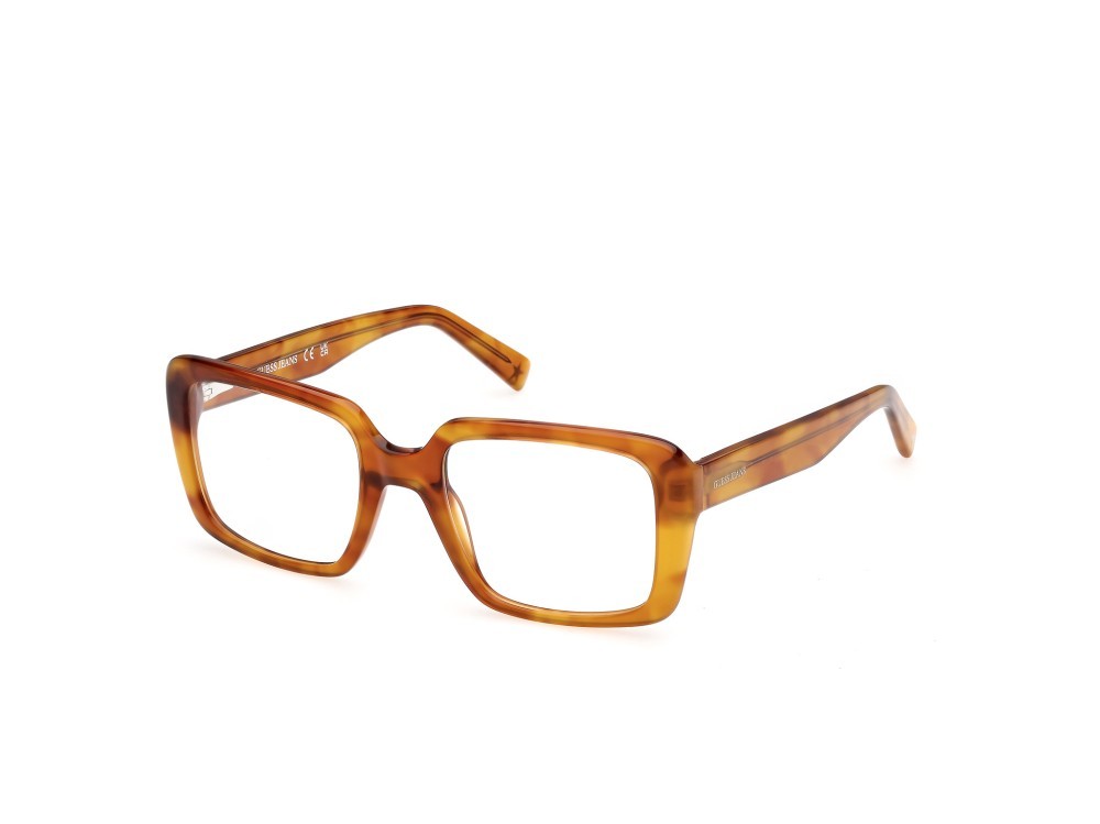 Eyeglasses Guess Jeans GJ50005 (053) color avana scura  shape square 