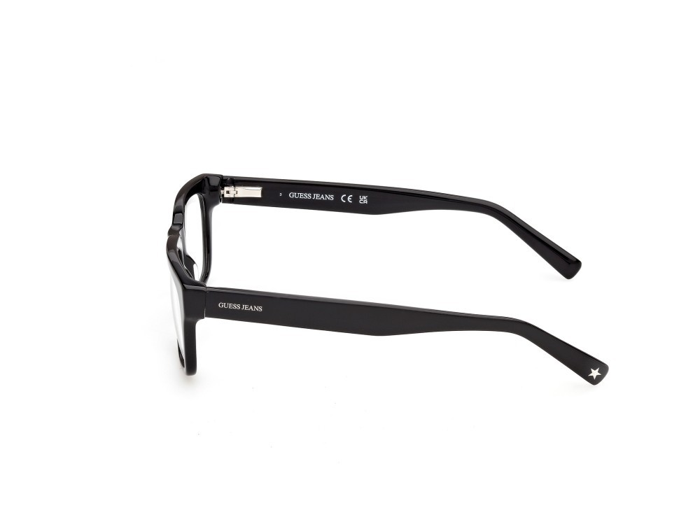 Eyeglasses Guess Jeans GJ50006 (001) color nero lucido shape rectangle 