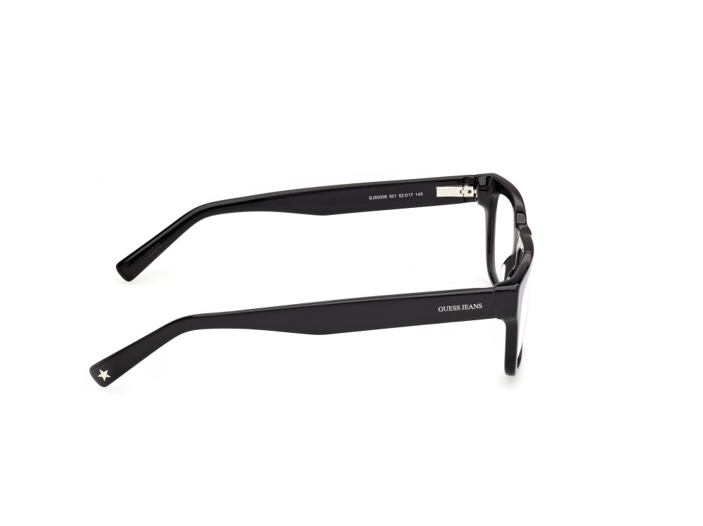 Eyeglasses Guess Jeans GJ50006 (001) color nero lucido shape rectangle 
