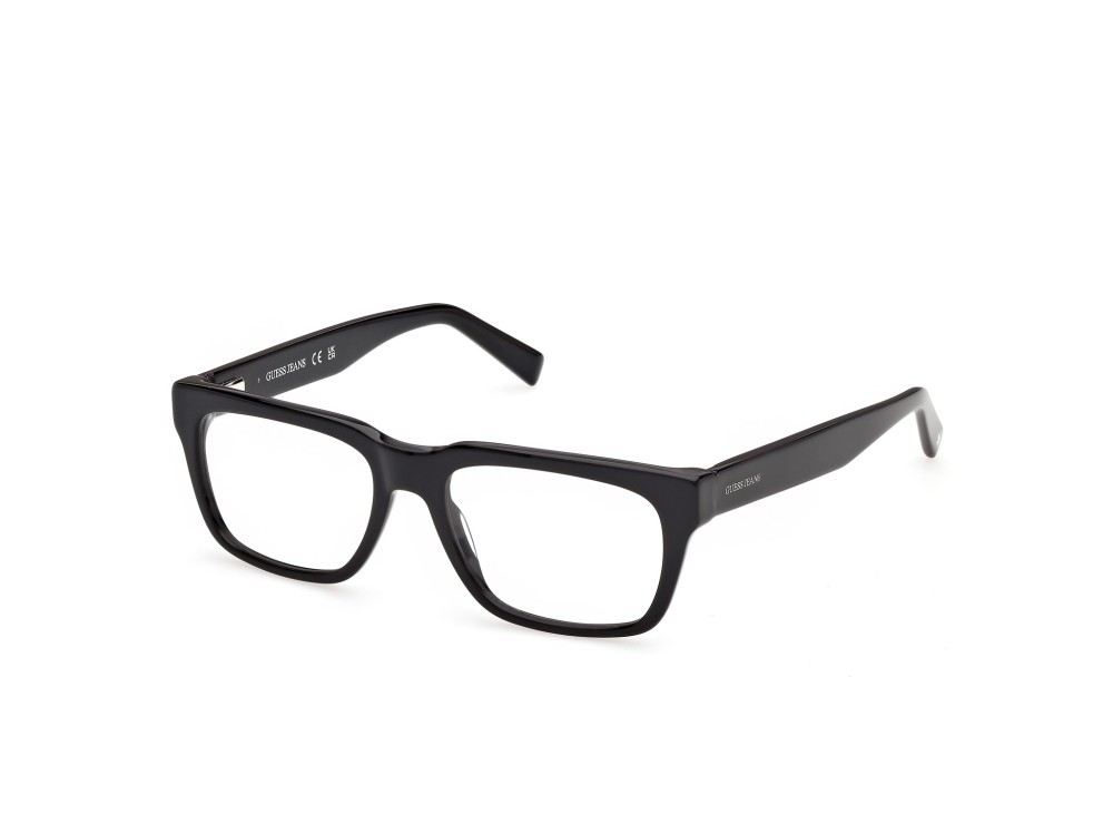 Eyeglasses Guess Jeans GJ50006 (001) color nero lucido shape rectangle 