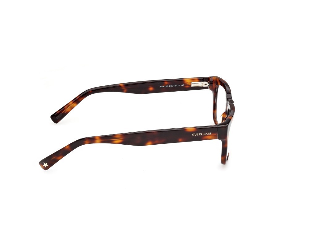 Eyeglasses Guess Jeans GJ50006 (052) color avana scura shape rectangle 