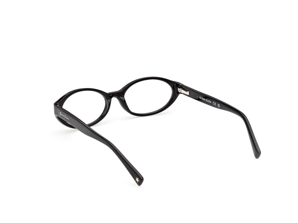 Eyeglasses Guess Jeans GJ50007 (001) color nero lucido shape oval 