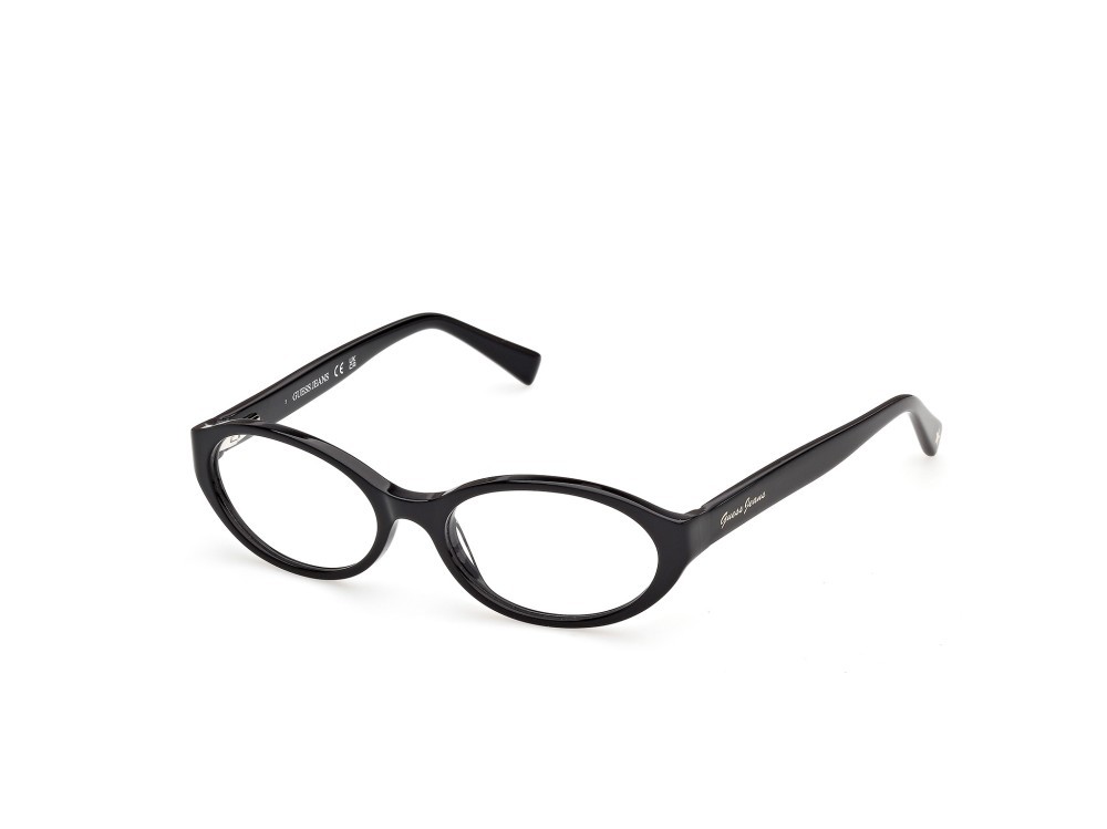 Eyeglasses Guess Jeans GJ50007 (001) color nero lucido shape oval 
