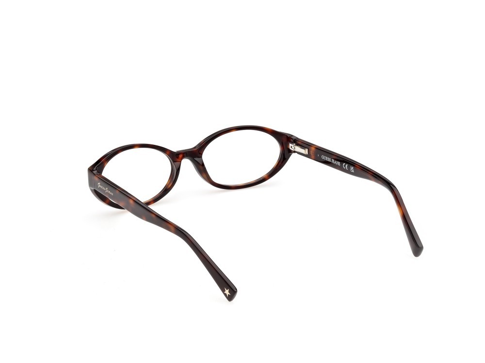 Eyeglasses Guess Jeans GJ50007 (052) color avana scura shape oval 