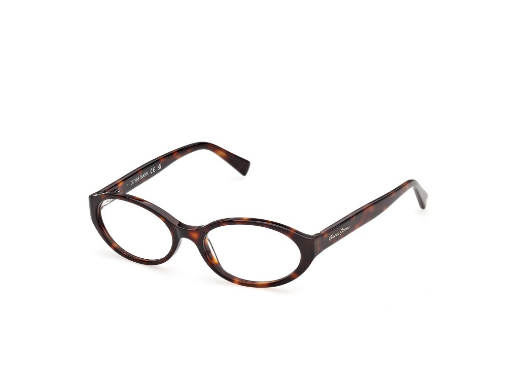 Eyeglasses Guess Jeans GJ50007 (052) color avana scura shape oval 