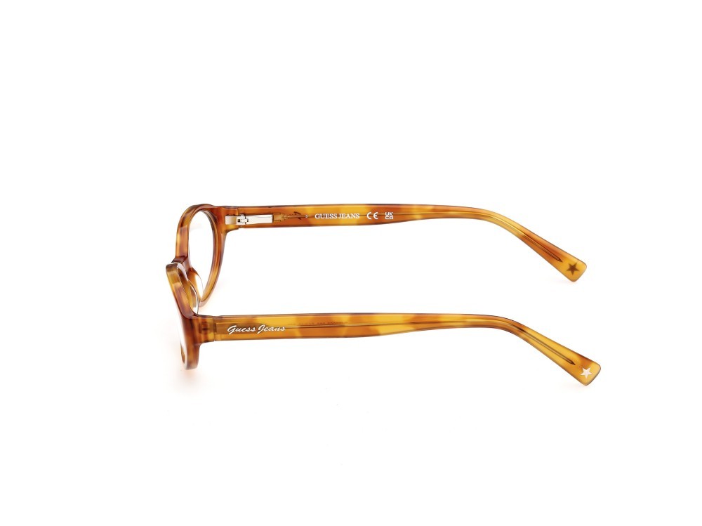 Eyeglasses Guess Jeans GJ50007 (053) color avana bionda shape oval 