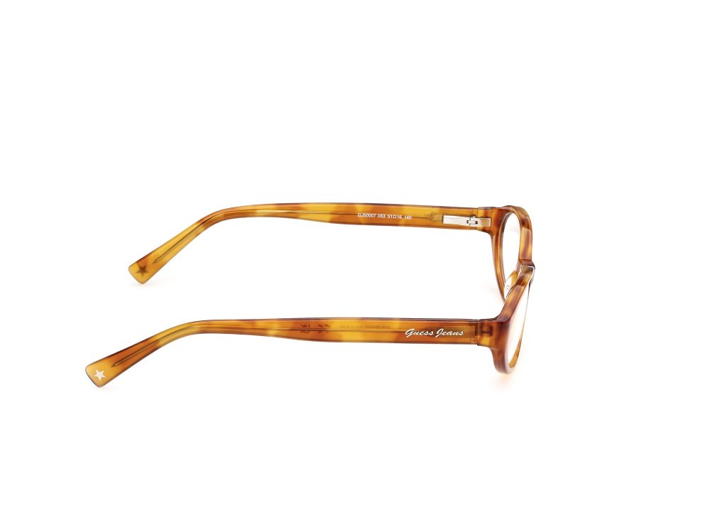 Eyeglasses Guess Jeans GJ50007 (053) color avana bionda shape oval 