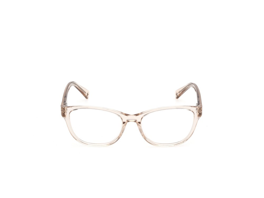 Eyeglasses Guess Jeans GJ50010 (057) color beige lucido shape rectangle 