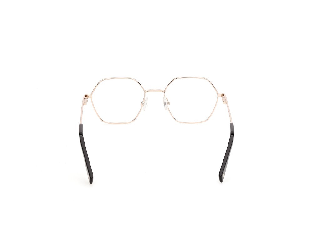 Eyeglasses Guess Jeans GJ50011 (002) color nero opaco / oro endura lucido shape geometric 