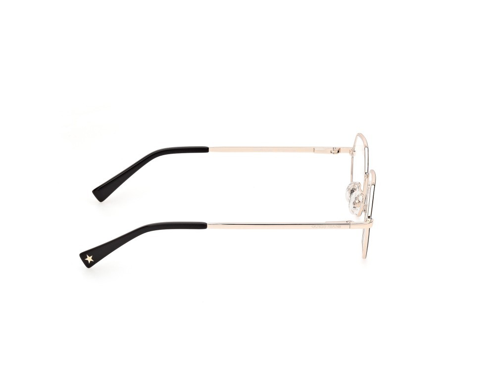 Eyeglasses Guess Jeans GJ50011 (002) color nero opaco / oro endura lucido shape geometric 
