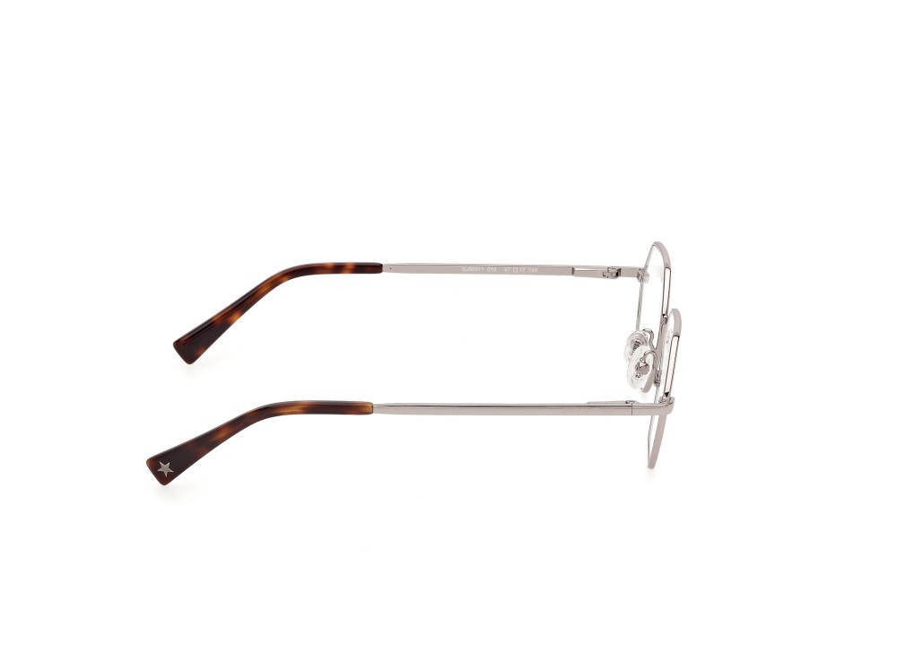 Eyeglasses Guess Jeans GJ50011 (010) color palladio lucido shape geometric 