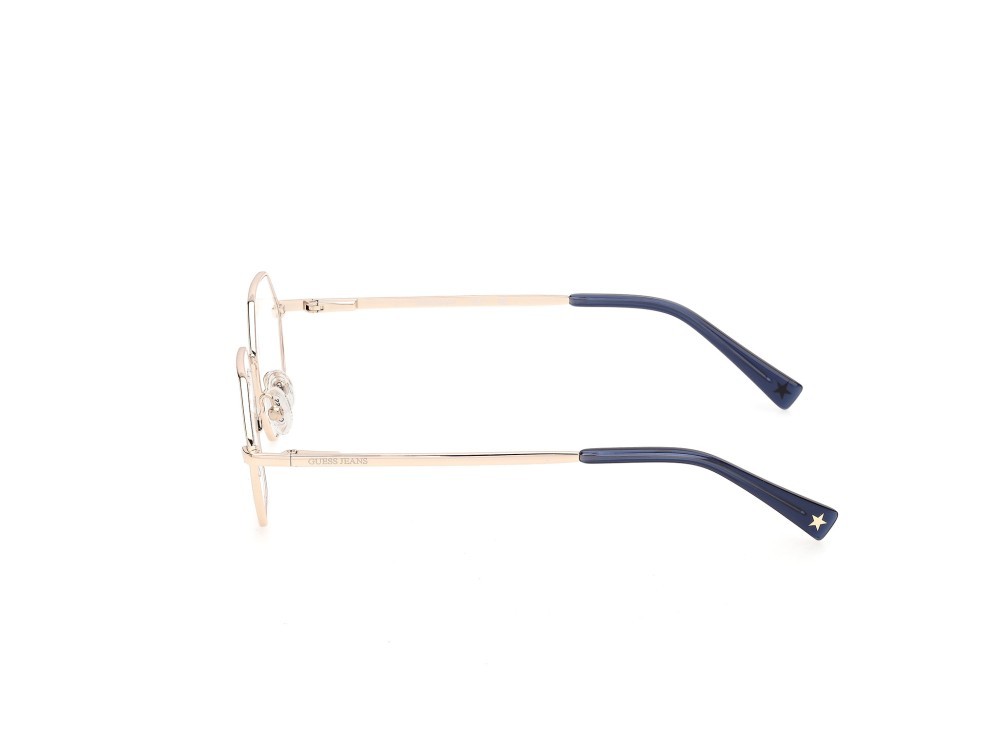 Eyeglasses Guess Jeans GJ50011 (032) color oro endura lucido shape geometric 
