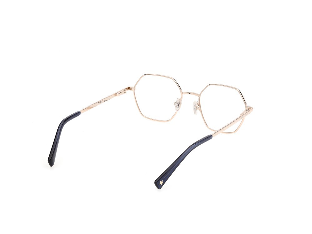 Eyeglasses Guess Jeans GJ50011 (032) color oro endura lucido shape geometric 