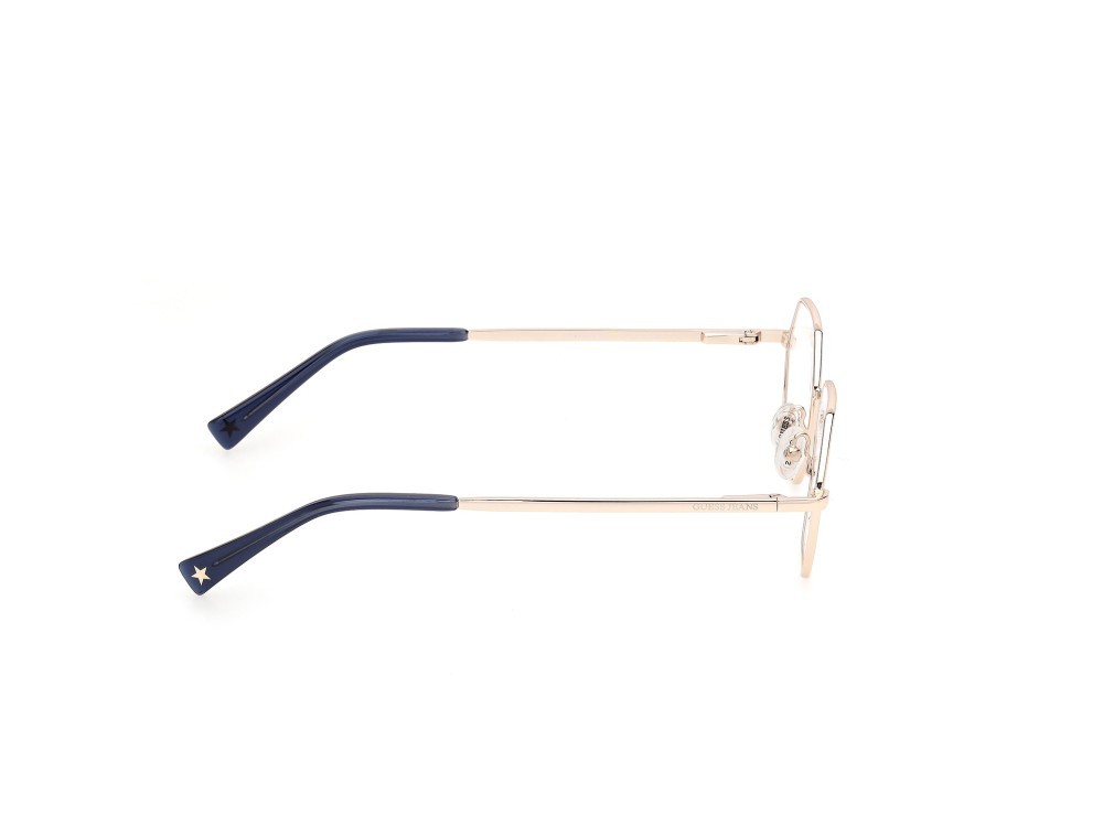 Eyeglasses Guess Jeans GJ50011 (032) color oro endura lucido shape geometric 