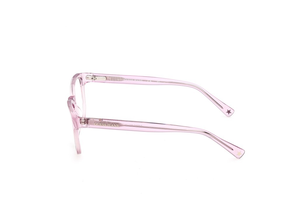 Eyeglasses Guess Jeans GJ50012 (081) color viola lucido shape round 