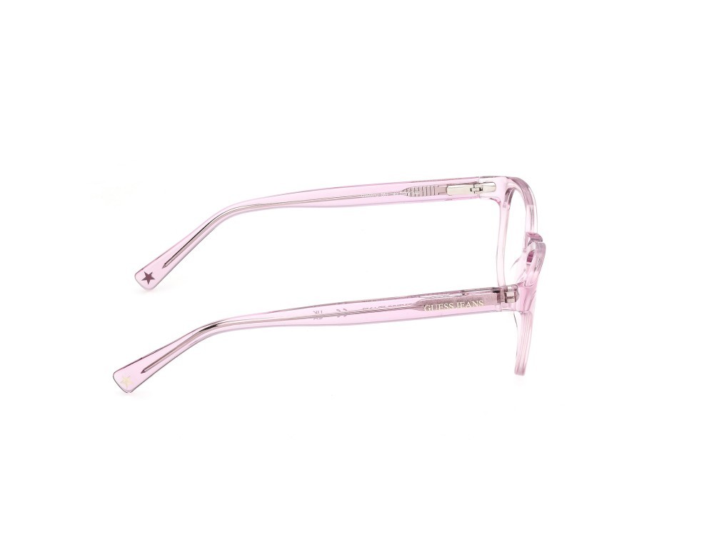 Eyeglasses Guess Jeans GJ50012 (081) color viola lucido shape round 