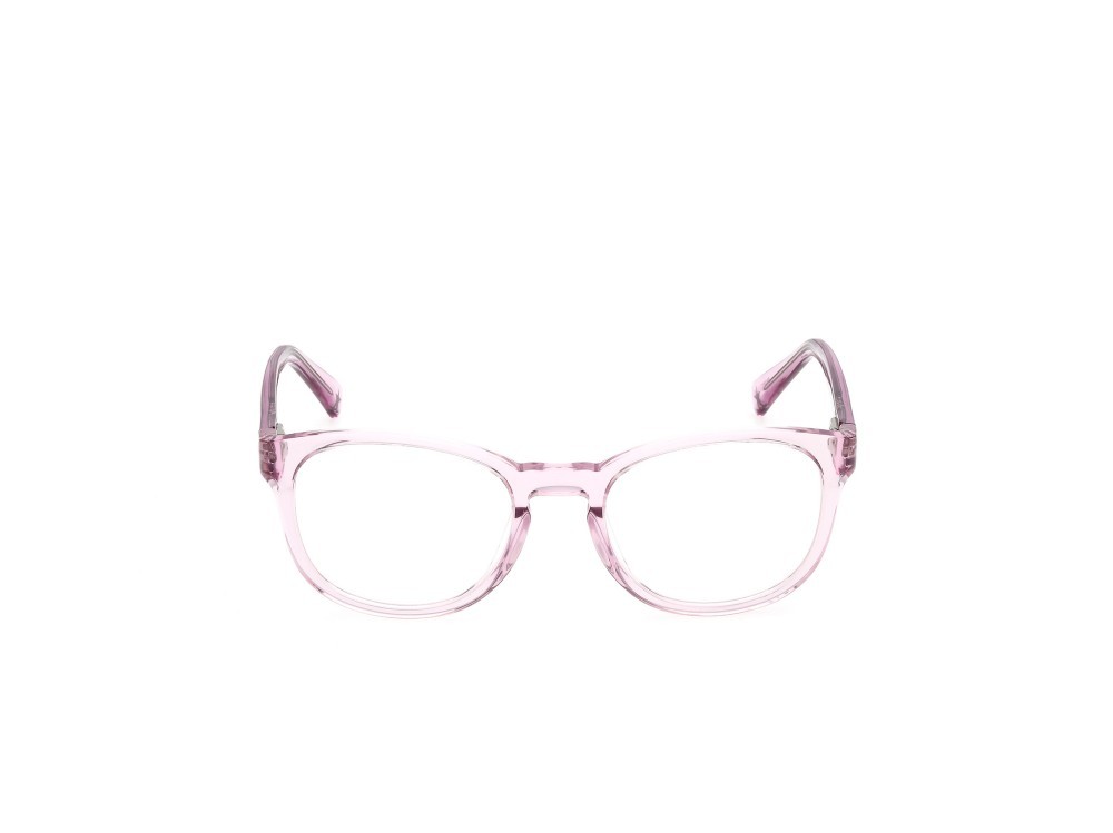 Eyeglasses Guess Jeans GJ50012 (081) color viola lucido shape round 