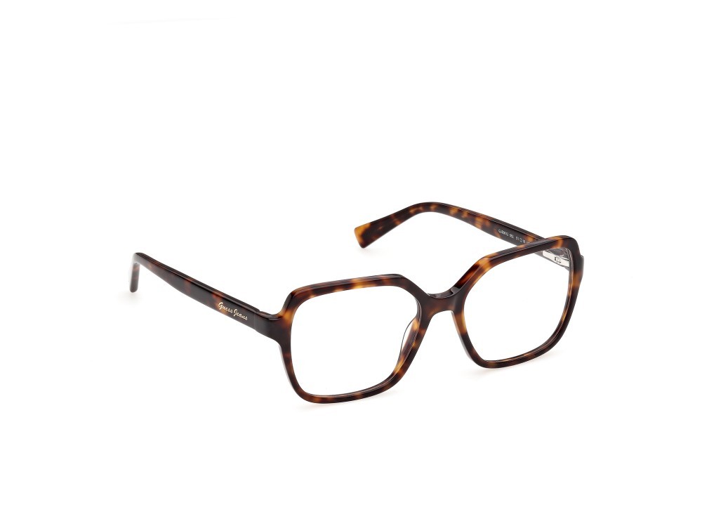 Eyeglasses Guess Jeans GJ50013 (052) color avana scura shape square 