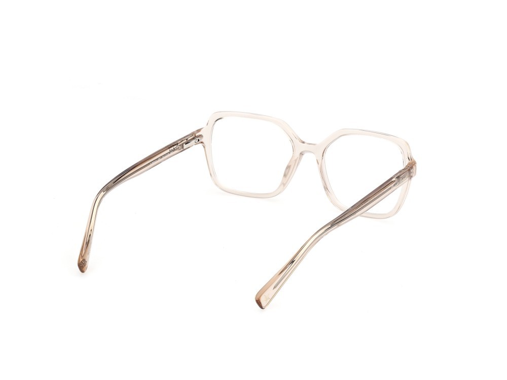 Eyeglasses Guess Jeans GJ50013 (057) color beige lucido  shape square 