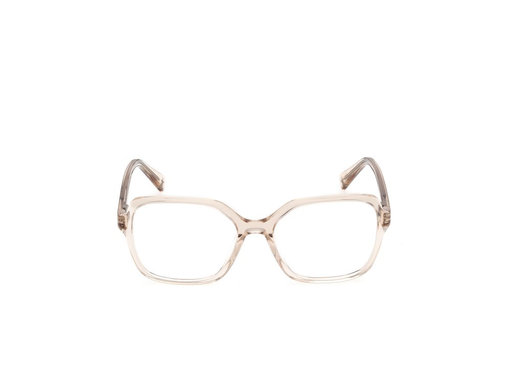 Eyeglasses Guess Jeans GJ50013 (057) color beige lucido  shape square 