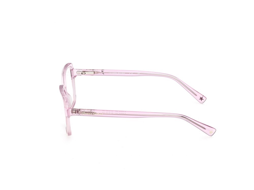 Eyeglasses Guess Jeans GJ50013 (081) color viola lucido shape square 