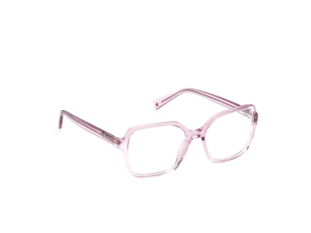 Eyeglasses Guess Jeans GJ50013 (081) color viola lucido shape square 