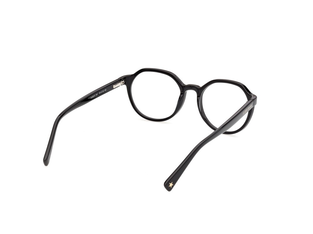Eyeglasses Guess Jeans GJ50015 (001) color nero lucido shape round 