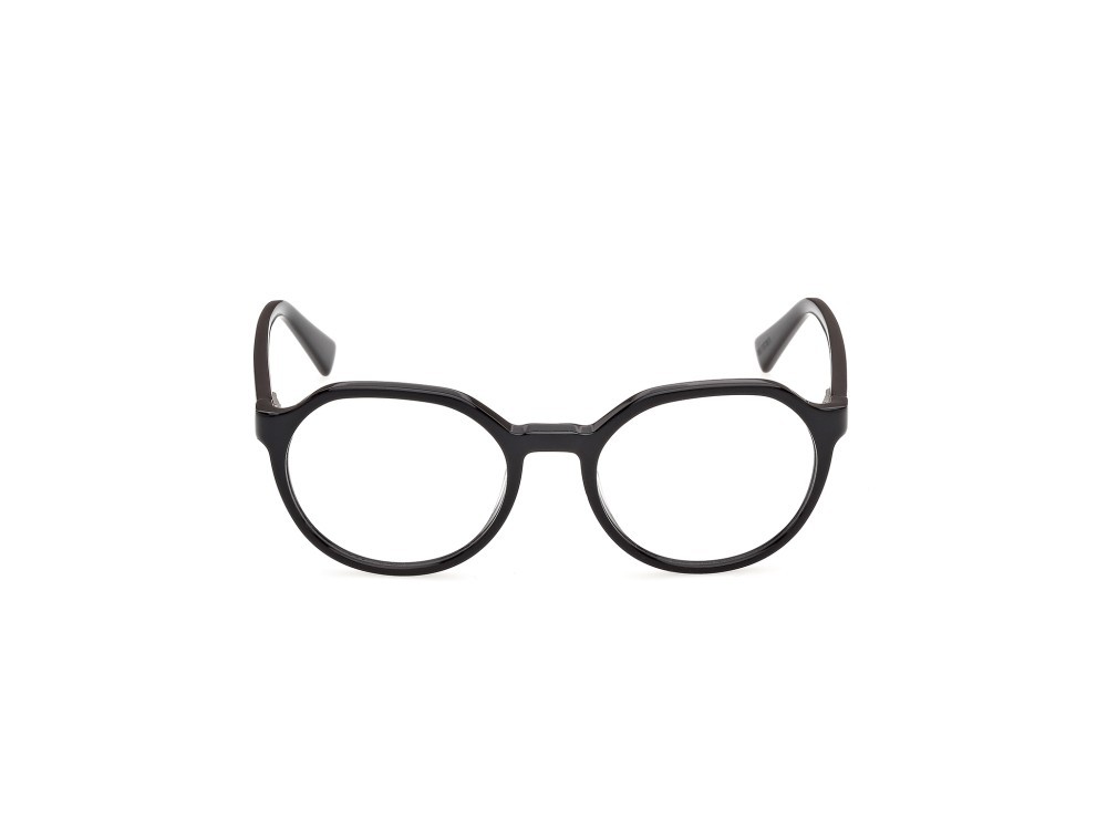 Eyeglasses Guess Jeans GJ50015 (001) color nero lucido shape round 
