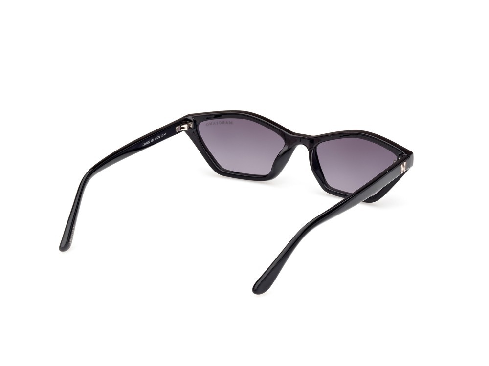 Sonnenbrillen Guess by Marciano GM00002 (01B) farbe nero lucido form geometrisch gläser fumo grad.