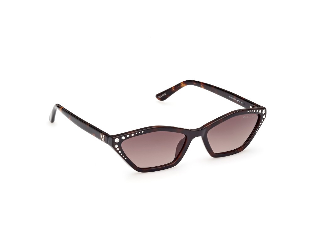 Sonnenbrillen Guess by Marciano GM00002 (52F) farbe avana scura form geometrisch gläser marrone sfumato 