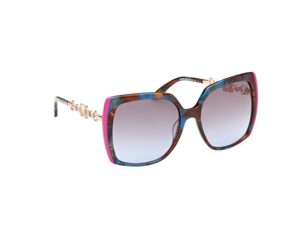 Sunglasses Guess by Marciano GM00005 (92W) color blu - avana shape square lenses blu sfumato
