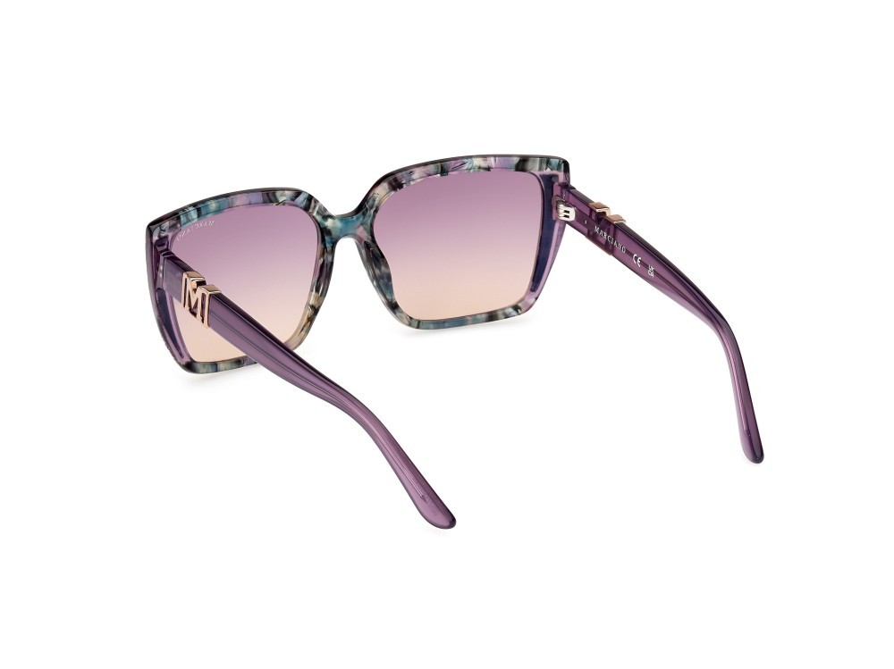 Sunglasses Guess by Marciano GM00012 (83Z) color viola - avana shape square lenses viola sfumato/specchiato