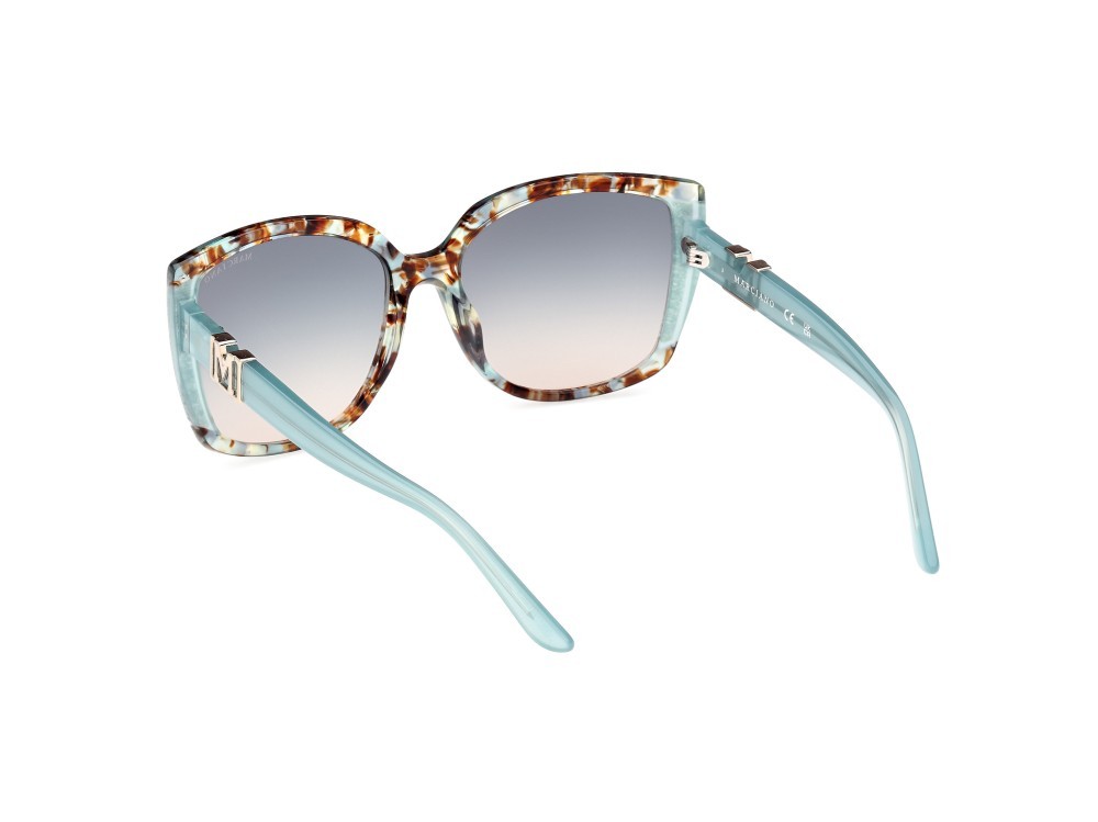 Sonnenbrillen Guess by Marciano GM00013 (89W) farbe turchese - avana form quadratisch gläser blu sfumato