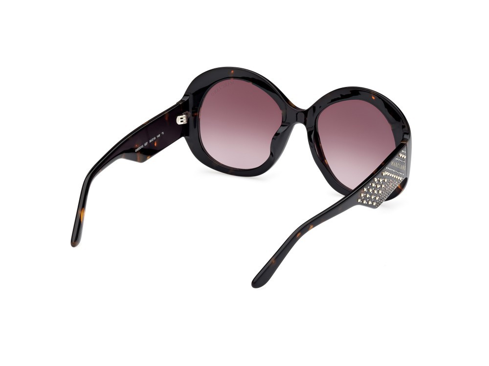 Sunglasses Guess by Marciano GM00015 (52F) color avana scura shape round lenses marrone sfumato