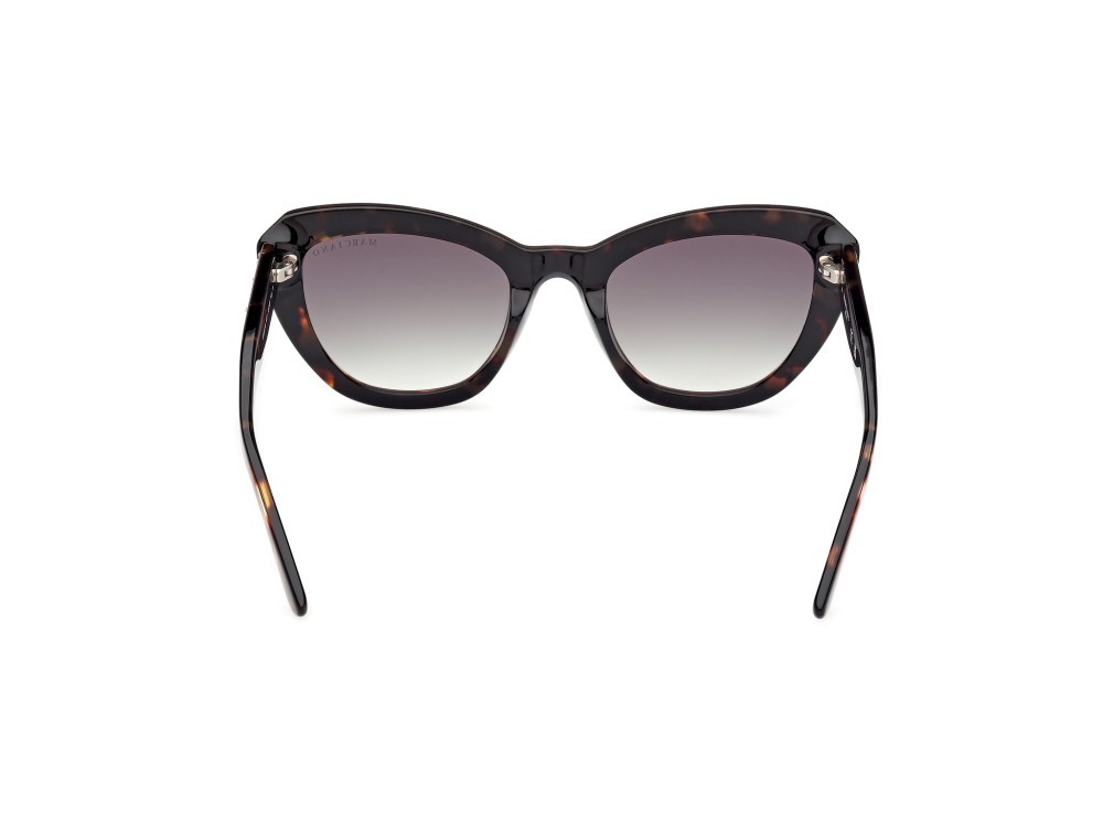 Sunglasses Guess by Marciano GM00016 (52P) color avana scura shape cat eye lenses verde sfumato