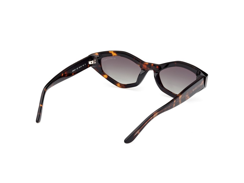 Sunglasses Guess by Marciano GM00017 (52P) color avana scura shape geometric lenses verde sfumato