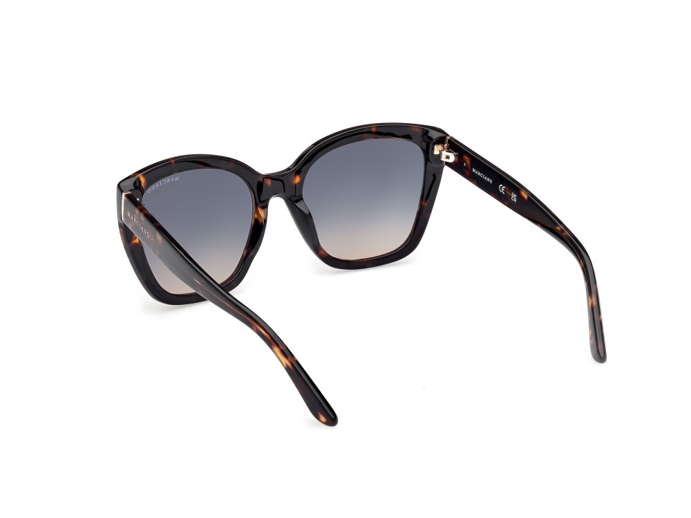 Sunglasses Guess by Marciano GM00021 (52W) color avana scura  shape square lenses blu sfumato