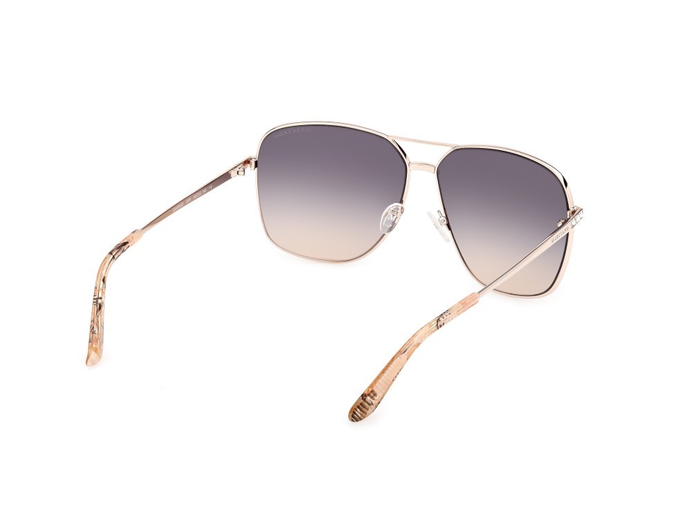 Sonnenbrillen Guess by Marciano GM00022 (32W) farbe oro pallido lucido form navigator gläser blu sfumato