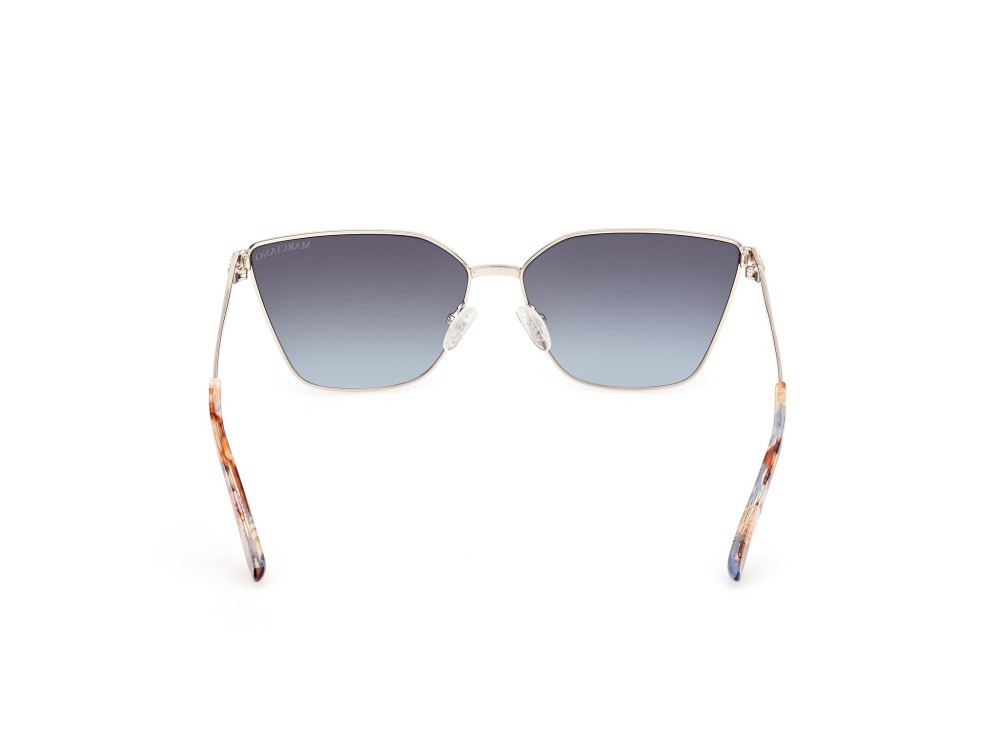 Sunglasses Guess by Marciano GM00023 (33W) color oro pallido lucido shape cat eye lenses blu sfumato