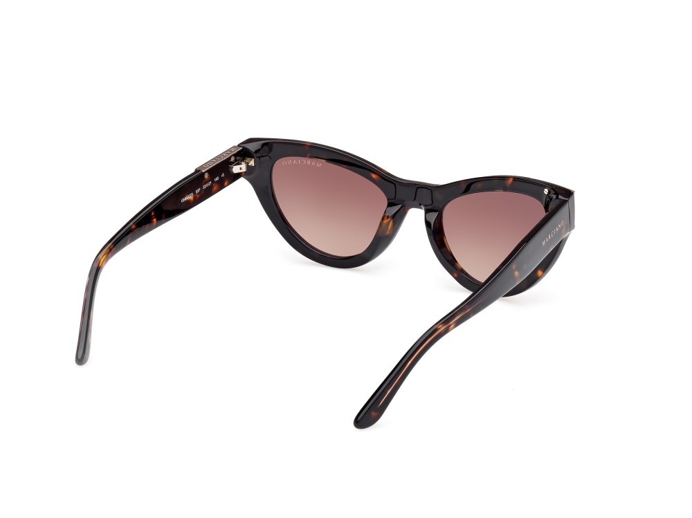 Sunglasses Guess by Marciano GM00025 (52F) color avana scura shape cat eye lenses marrone sfumato