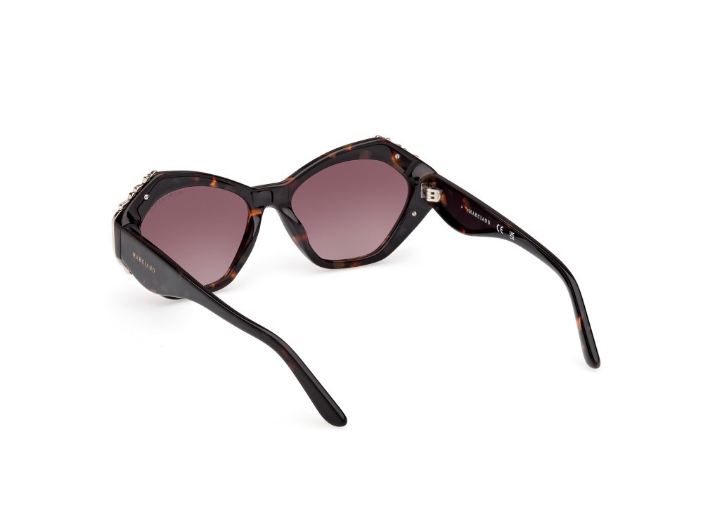 Sunglasses Guess by Marciano GM00026 (52F) color avana scura shape geometric lenses marrone sfumato