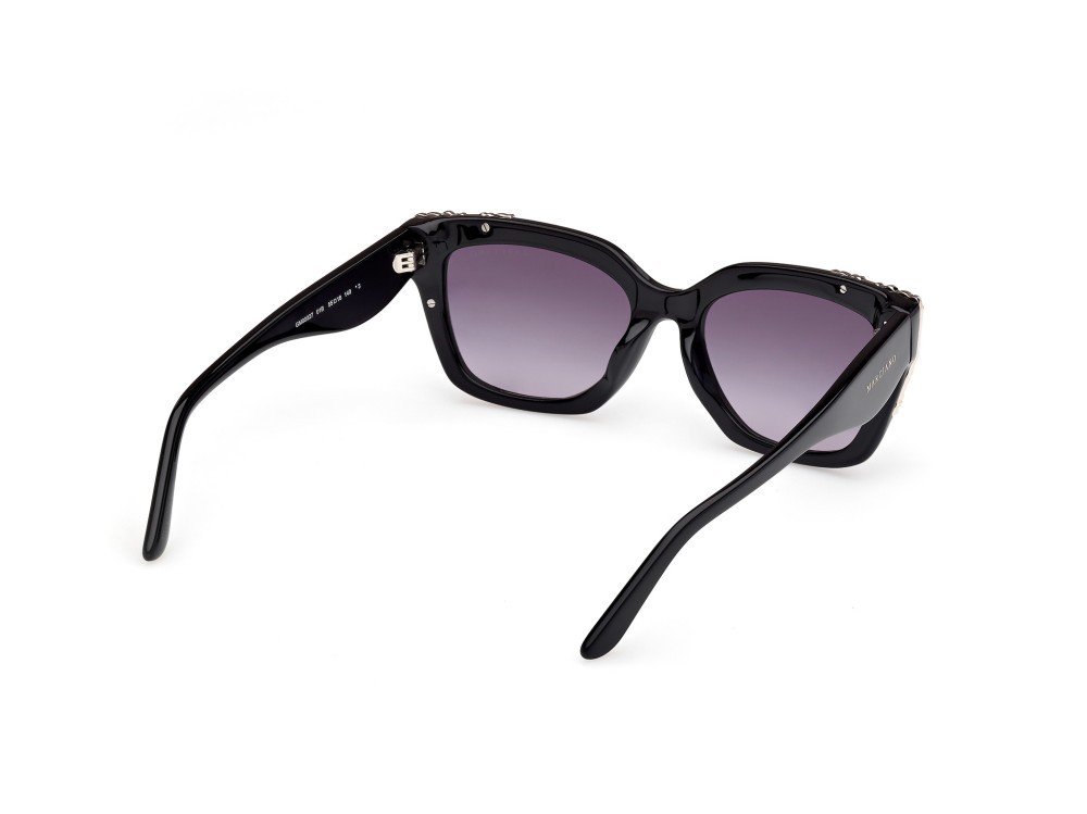 Sunglasses Guess by Marciano GM00027 (01B) color nero lucido shape rectangle lenses fumo grad.