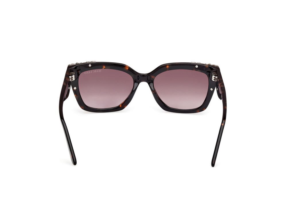 Sunglasses Guess by Marciano GM00027 (52F) color avana scura shape rectangle lenses marrone sfumato
