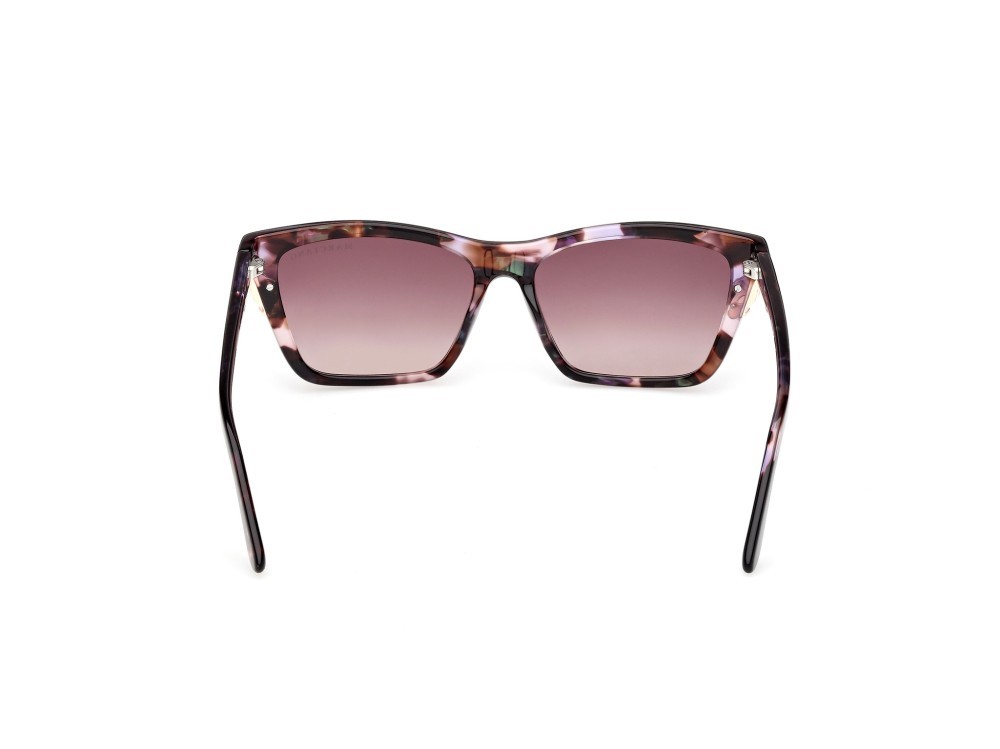 Sunglasses Guess by Marciano GM00030 (83T) color viola/avana shape rectangle lenses bordeaux sfumato