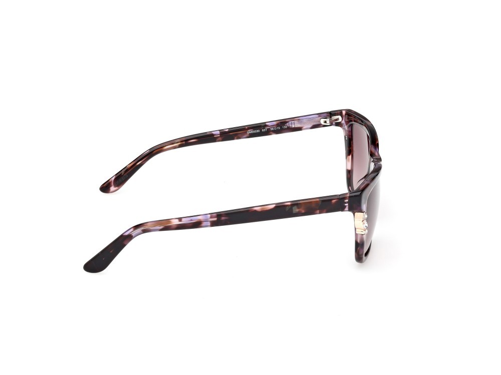 Sunglasses Guess by Marciano GM00030 (83T) color viola/avana shape rectangle lenses bordeaux sfumato