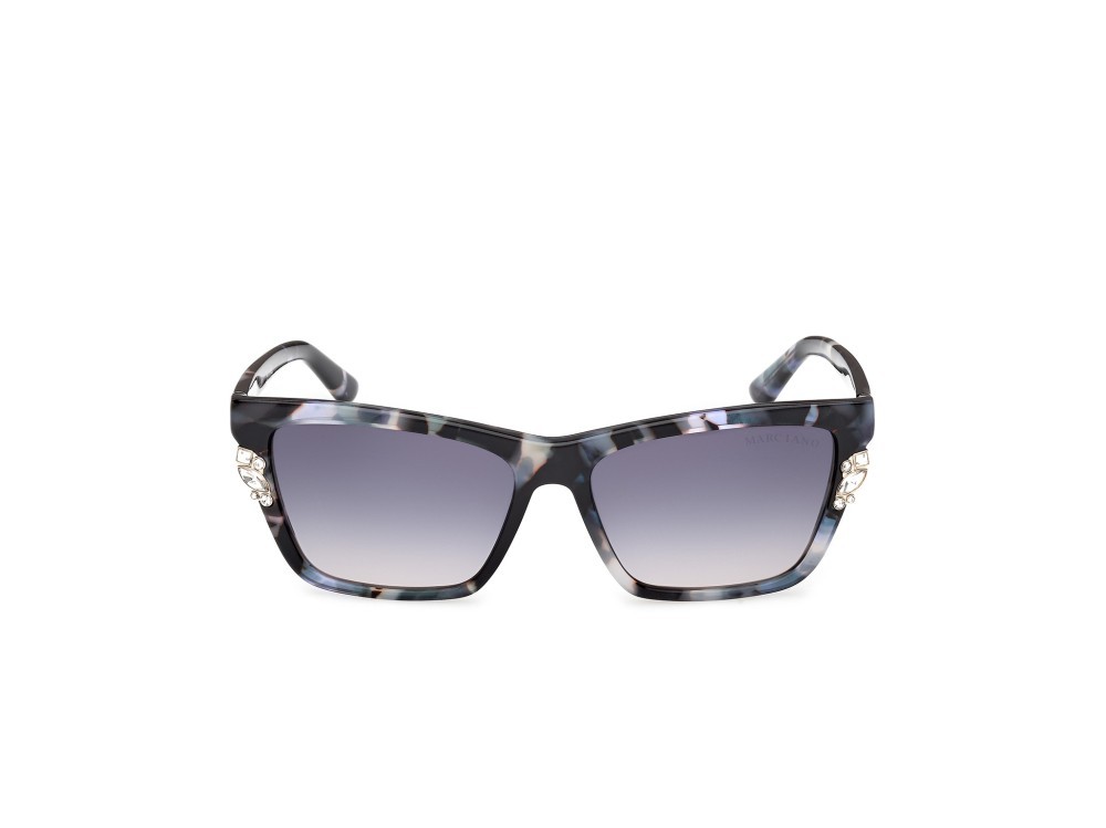 Sunglasses Guess by Marciano GM00030 (92W) color blu/avana shape rectangle lenses blu sfumato