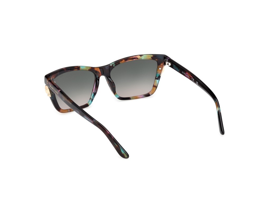 Sunglasses Guess by Marciano GM00030 (98B) color verde scuro/avana shape rectangle lenses fumo grad.